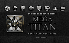 Next Launcher Theme Mega Titanのおすすめ画像1