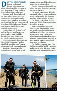 Diver Magazine Screenshots 2