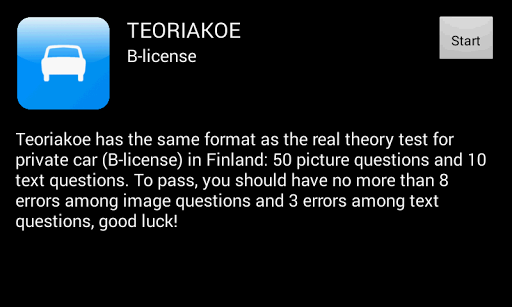 免費下載教育APP|Teoriakoe (B-license) app開箱文|APP開箱王