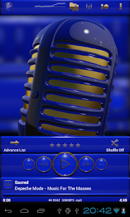 How to mod gold blue power amp skin lastet apk for android