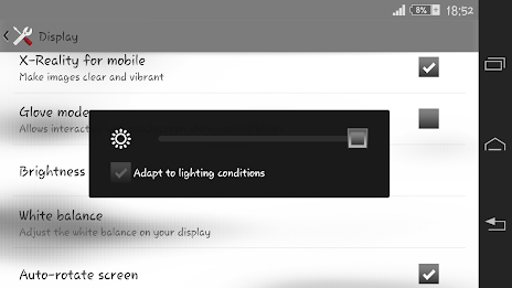 Dark Delight Xperien Theme poster 9
