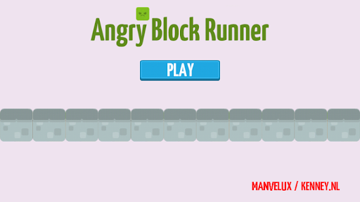 Angry Block Runner - 화가 블록 러너