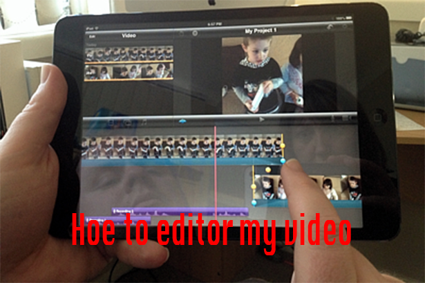 Guide For imovie editing Screen 2