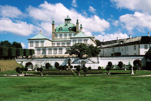 Fredensborg-Castle - Fredensborg Castle on the island of Zealand in Denmark.