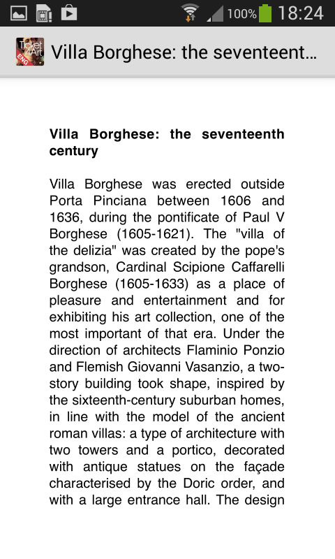 Galleria Borghese English Screen 3