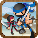 Stickman Ninja Rooftop Run mobile app icon