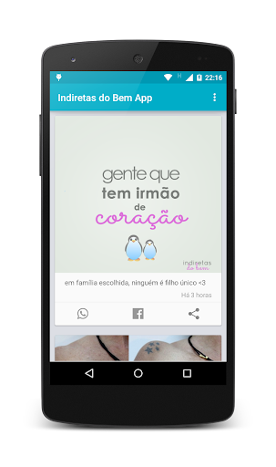 Indiretas do Bem App