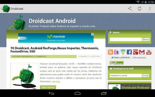 Download Droidcast Podcast APK for Android