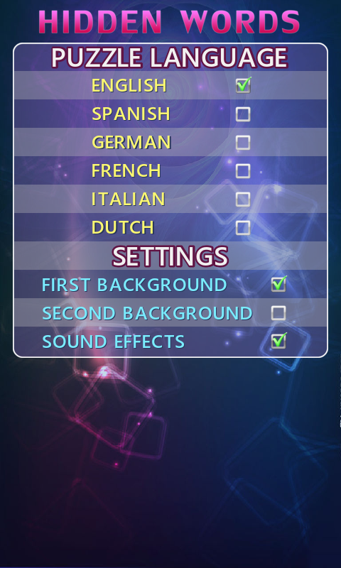 Hidden Words+ Screen 3