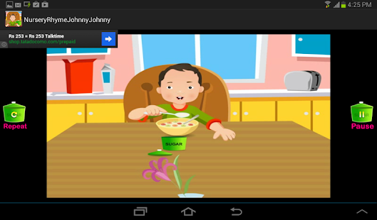 Kids Rhyme Johnny Yes Papa Screenshots 8
