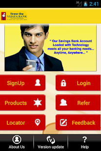 Vijaya Bank Mobile Banking App