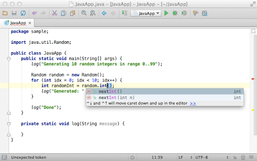 30 Days with IntelliJ IDEA. Code Completion | LaptrinhX