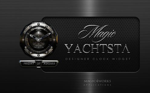 clock widget YACHT designer