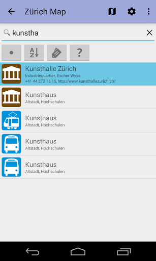 【免費旅遊App】Zurich Offline City Map Lite-APP點子