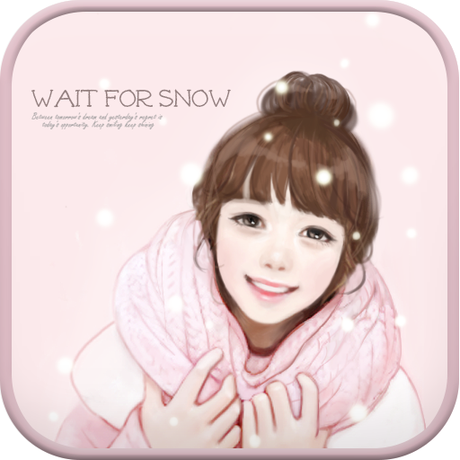 Wait for snow golauncher theme LOGO-APP點子