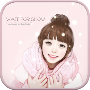 Wait for snow golauncher theme.apk 1.2