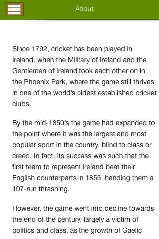 Irish Cricket