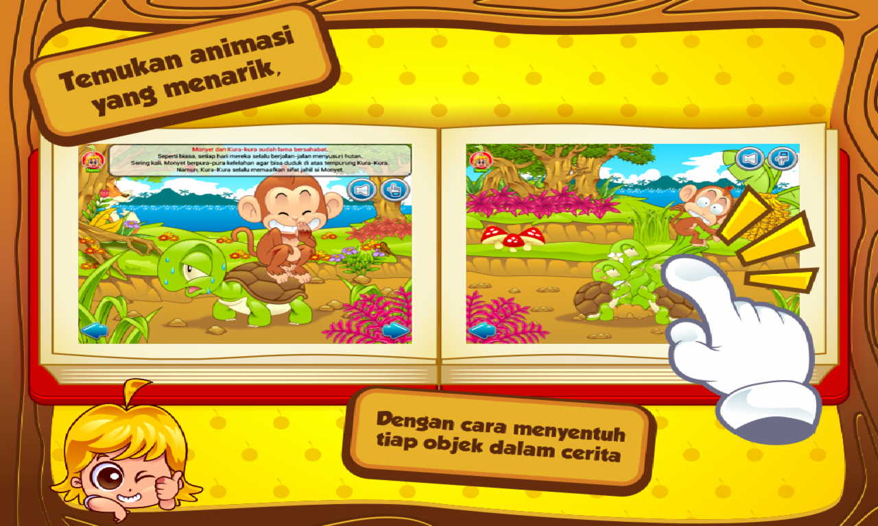 Cerita Anak: Monyet dan Kura-kura - Android Apps on Google 