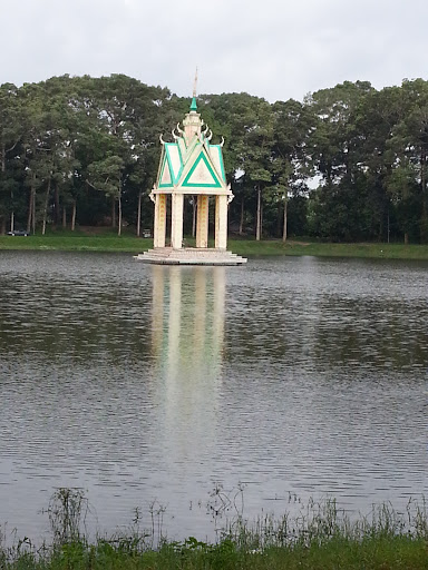 Little Temple In The Lake