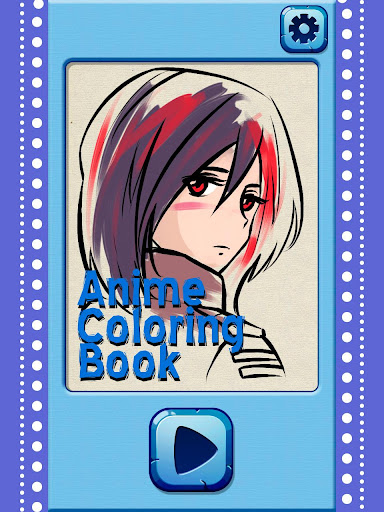 Anime Coloring Book