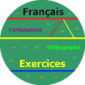 Exercices  de fran&ccedil;ais logo