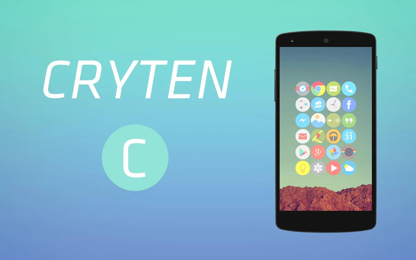   Cryten - Icon Pack: captura de pantalla 