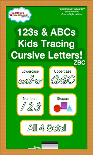 ABCs Kids Tracing Cursive ZBC