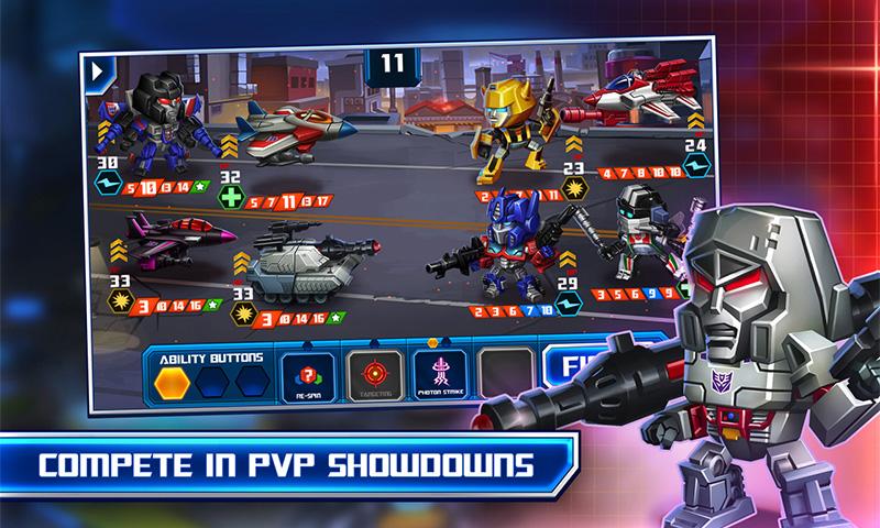 TRANSFORMERS: Battle Tactics Screen 1