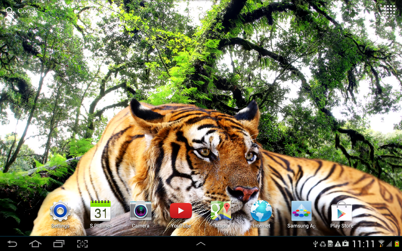 Tiger Live Wallpaper Android Apps on Google Play