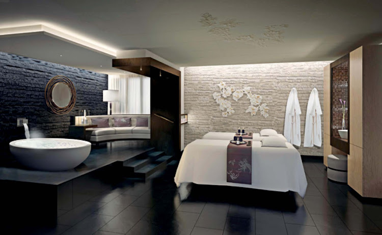 Rediscover serenity in the treatment room of the Lotus Spa aboard your Princess ship. Treat yourself to a body wrap, body therapy or a number of other spa services.