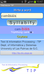 Syllabifier - TIP Screenshots 5