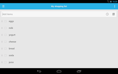 Shopping List Screenshots 4