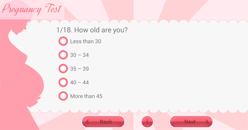 Pregnancy Test Screen 3