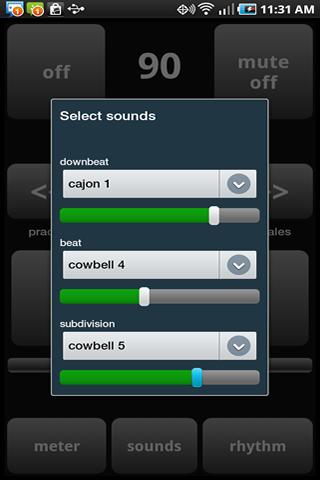 Metronome++ Screen 3