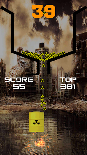 【免費街機App】Nuclear ballz falling down-APP點子