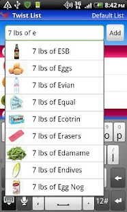 Lastest Twist List Grocery Shopping APK for Android