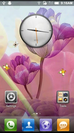 Butterfly Flower Livewallpaper