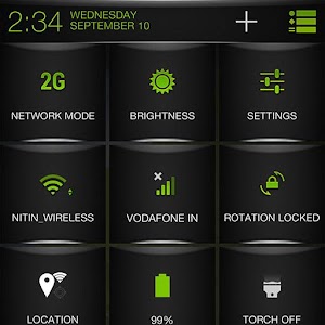 Green Fire Theme CM11/AOSP/PA.apk 4.00