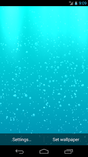 Bubbles Free Live Wallpaper