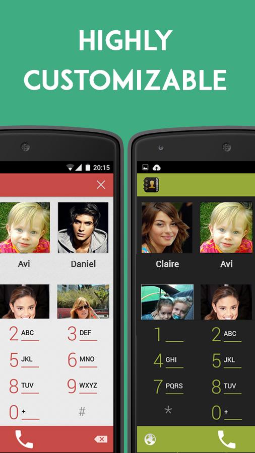 Contacts Dialer (Key/Donation) Screen 3