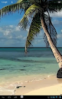 Wallpaper Beach Tree Cartoon APK Gambar Screenshot #8