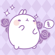 Molang Scent of Violet Atom 3.0 Icon