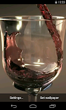 Glass of Wine Video LWP
