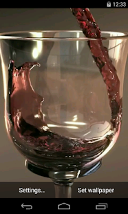 Glass of Wine Video LWP(圖1)-速報App