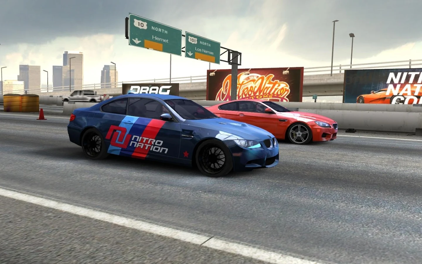 Nitro Racing Nación - pantalla