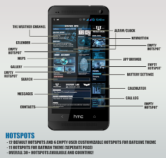 Batman - BatCave UCCW Theme - screenshot thumbnail