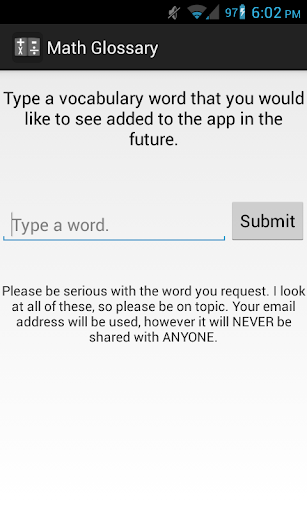 【免費教育App】MobileMath: Glossary-APP點子