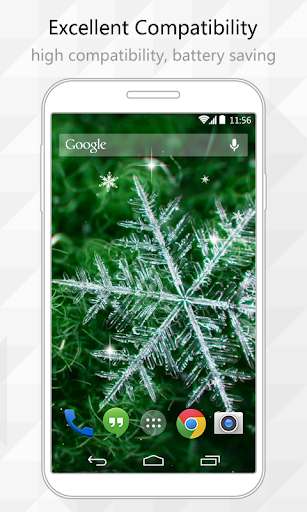 【免費個人化App】Color Snowflake Live Wallpaper-APP點子