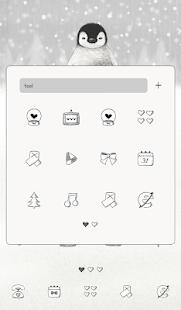 Free 아기펭귄의 겨울 도돌런처 테마 APK for PC