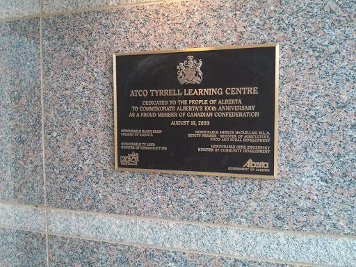 Museums Learning Center Plaque